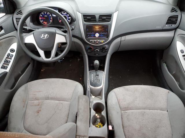 KMHCT4AE5DU294026 - 2013 HYUNDAI ACCENT GLS GRAY photo 8