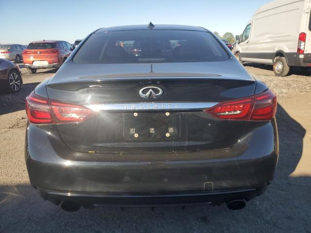 JN1EV7AR8JM437352 - 2018 INFINITI Q50 LUXE BLACK photo 6