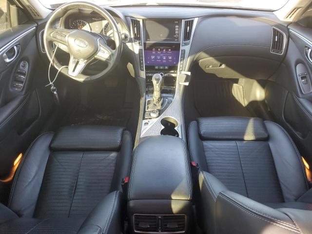 JN1EV7AR8JM437352 - 2018 INFINITI Q50 LUXE BLACK photo 8