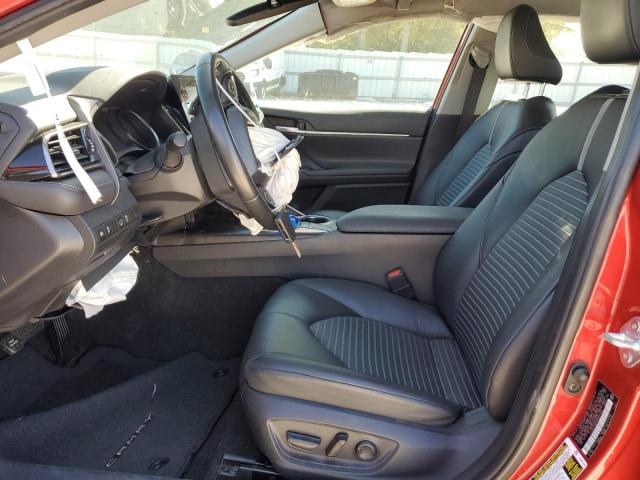 4T1G11AK0RU221794 - 2024 TOYOTA CAMRY SE NIGHT SHADE RED photo 7