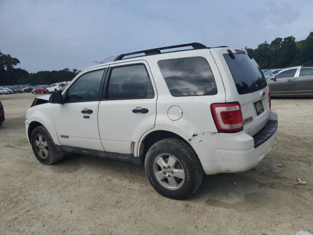 1FMCU03ZX8KB49555 - 2008 FORD ESCAPE XLT Beyaz fotoğraf 2