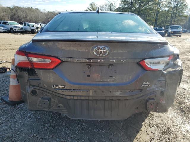 4T1G11BK9LU014763 - 2020 TOYOTA CAMRY SE GRAY photo 6