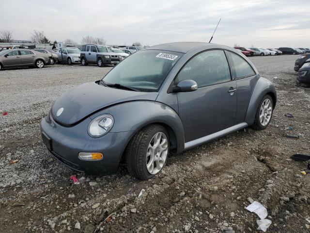 3VWBR31CX4M408675 - 2004 VOLKSWAGEN NEW BEETLE GL TDI GRAY photo 1