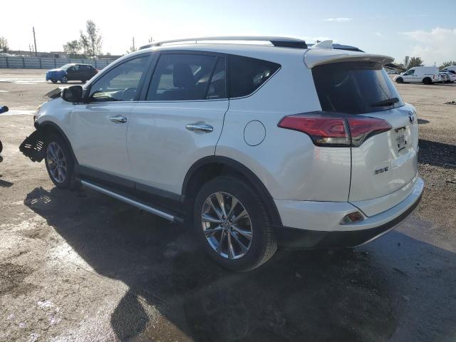 JTMYFREV0JJ157629 - 2018 TOYOTA RAV4 LIMITED WHITE photo 2