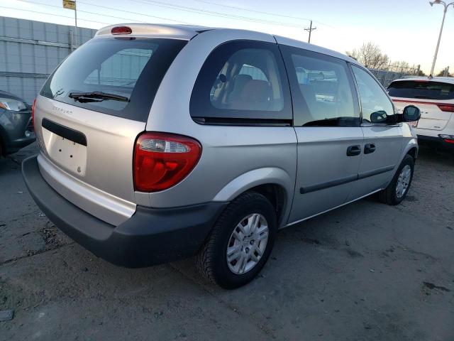 1D4GP25B95B252702 - 2005 DODGE CARAVAN SE SILVER photo 3