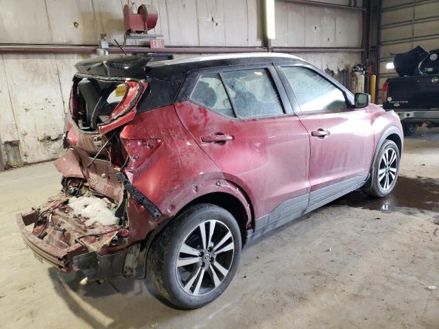 3N1CP5CU6KL519003 - 2019 NISSAN KICKS S RED photo 3