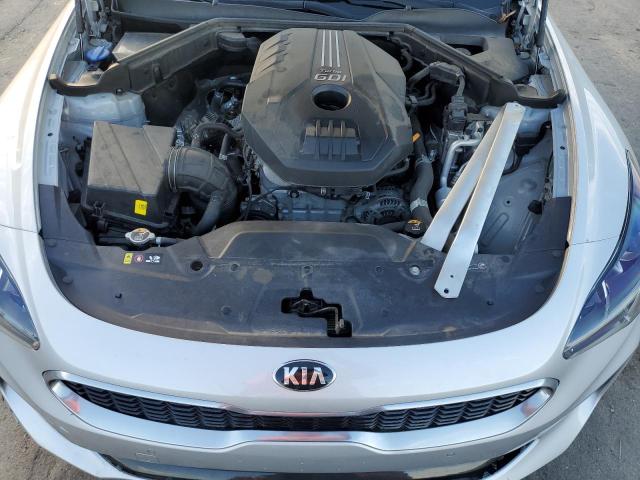 KNAE25LA0J6041256 - 2018 KIA STINGER PREMIUM SILVER photo 11