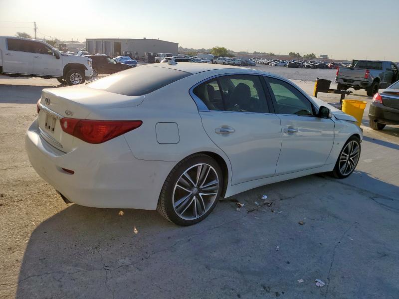 JN1BV7AP2FM331309 - 2015 INFINITI Q50 BASE Ақ фото 3