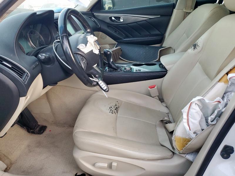 JN1BV7AP2FM331309 - 2015 INFINITI Q50 BASE Ақ фото 7