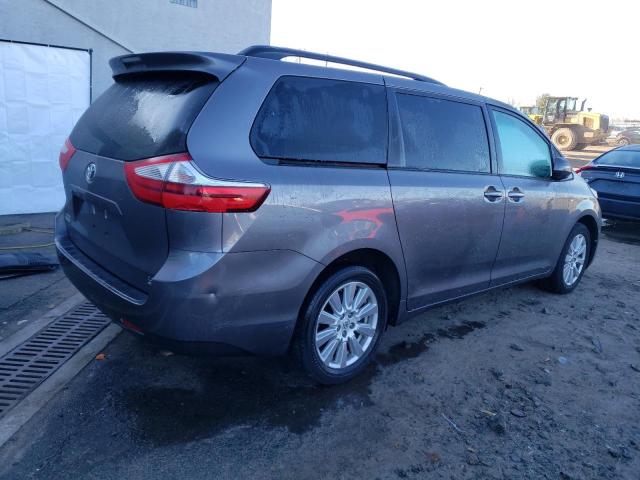 5TDJZ3DC7HS183390 - 2017 TOYOTA SIENNA LE GRAY photo 3