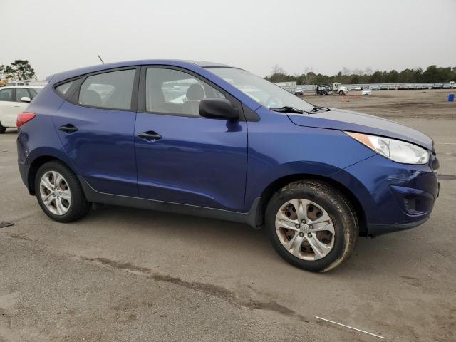 KM8JT3ABXBU122479 - 2011 HYUNDAI TUCSON GL BLUE photo 4