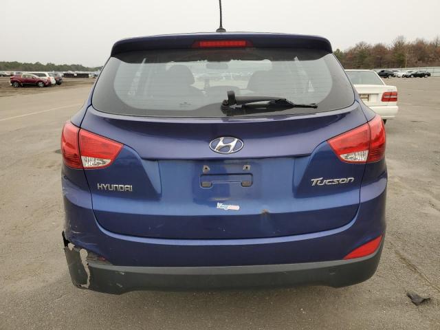 KM8JT3ABXBU122479 - 2011 HYUNDAI TUCSON GL BLUE photo 6