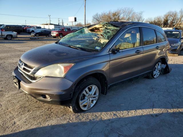 5J6RE3H70BL019980 - 2011 HONDA CR-V EXL TAN photo 1