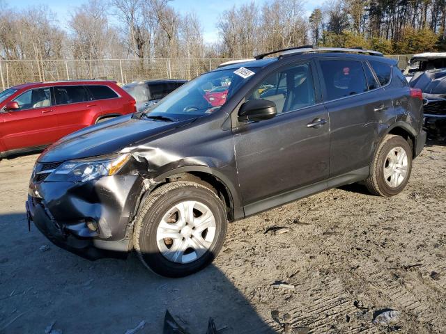 JTMZFREV7D5017384 - 2013 TOYOTA RAV4 LE CHARCOAL photo 1