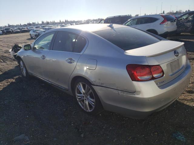 JTHBC96S585014759 - 2008 LEXUS GS 450H SILVER photo 2