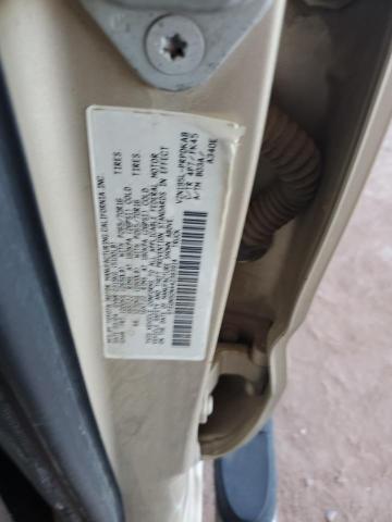 5TEGN92N44Z383914 - 2004 TOYOTA TACOMA DOUBLE CAB PRERUNNER GOLD photo 12