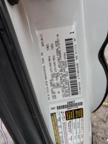 5TFRX5GN8HX090633 - 2017 TOYOTA TACOMA ACCESS CAB WHITE photo 13