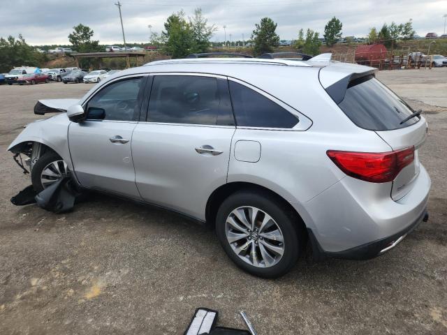 5FRYD4H49EB021281 - 2014 ACURA MDX TECHNOLOGY Plata foto 2