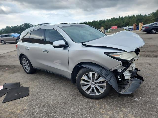 5FRYD4H49EB021281 - 2014 ACURA MDX TECHNOLOGY Plata foto 4