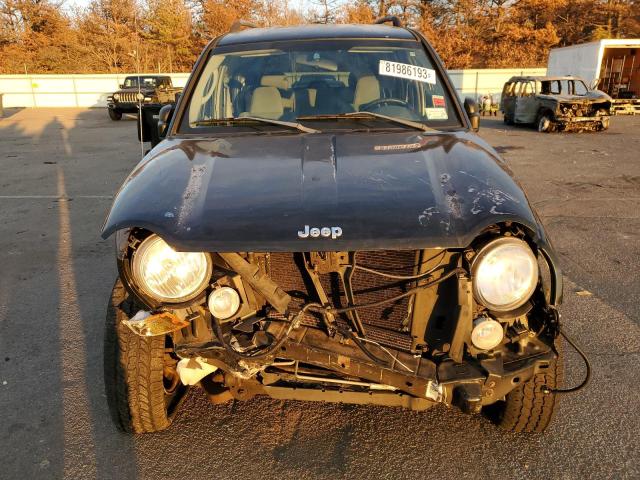 1J4GL48K05W664803 - 2005 JEEP LIBERTY SPORT BLACK photo 5