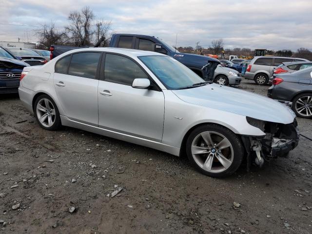 WBANU53528C111378 - 2008 BMW 528 I SILVER photo 4