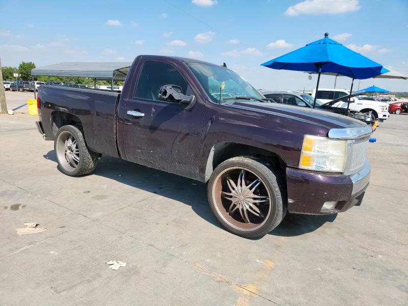 1GCEC14X58Z208814 - 2008 CHEVROLET SILVERADO C1500 მუქწითელი ფოტო 4