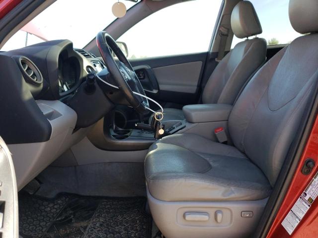 2T3DF4DV9CW174582 - 2012 TOYOTA RAV4 LIMITED Czerwony zdjęcie 7