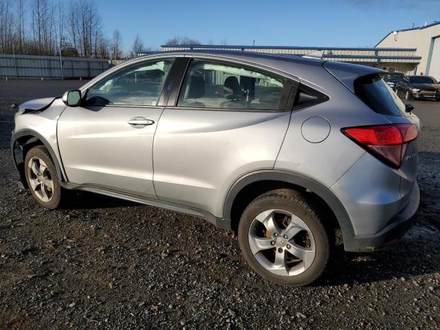 3CZRU6H34HM700720 - 2017 HONDA HR-V LX SILVER photo 2