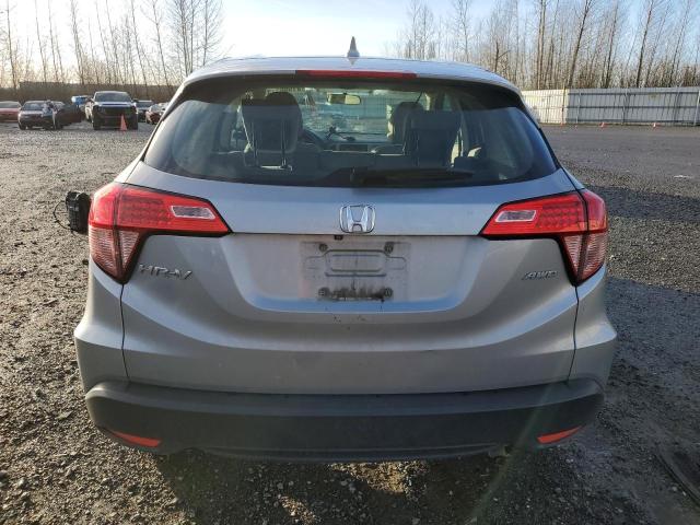 3CZRU6H34HM700720 - 2017 HONDA HR-V LX SILVER photo 6