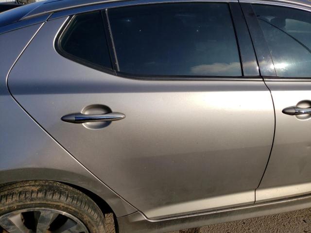 KNAGR4A64B5092280 - 2011 KIA OPTIMA SX SILVER photo 10