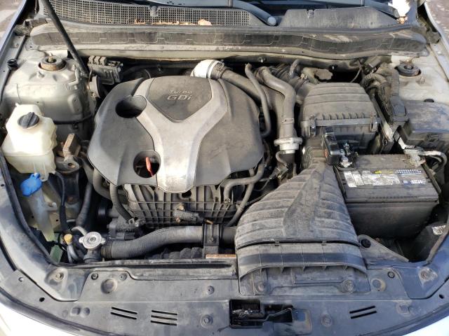 KNAGR4A64B5092280 - 2011 KIA OPTIMA SX SILVER photo 11