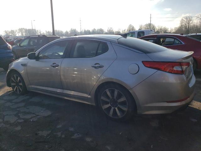 KNAGR4A64B5092280 - 2011 KIA OPTIMA SX SILVER photo 2