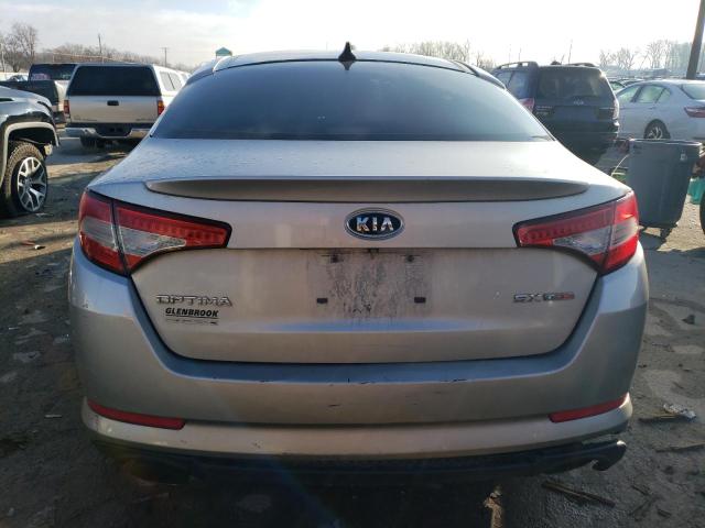 KNAGR4A64B5092280 - 2011 KIA OPTIMA SX SILVER photo 6