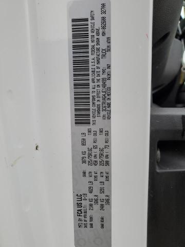 3C6TRVAG4JE148499 - 2018 RAM PROMASTER 1500 STANDARD WHITE photo 13