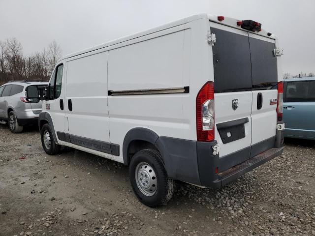 3C6TRVAG4JE148499 - 2018 RAM PROMASTER 1500 STANDARD WHITE photo 2