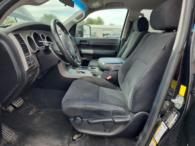 5TFUW5F10AX114103 - 2010 TOYOTA TUNDRA DOUBLE CAB SR5 BLACK photo 7