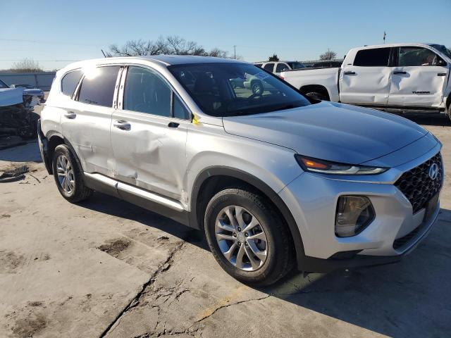 5NMS23AD9KH024600 - 2019 HYUNDAI SANTA FE SE SILVER photo 4