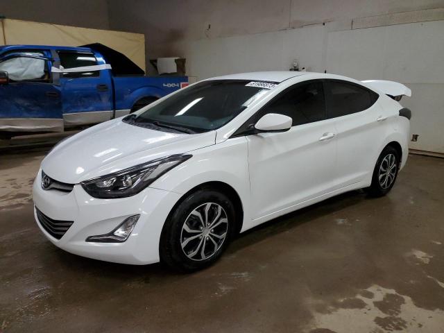 5NPDH4AE6GH688420 - 2016 HYUNDAI ELANTRA SE WHITE photo 1