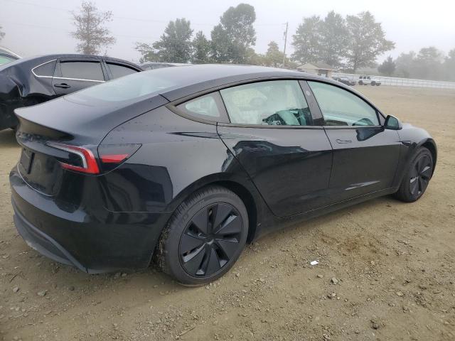 5YJ3E1EAXSF924259 - 2025 TESLA MODEL 3 Սև լուսանկար 3