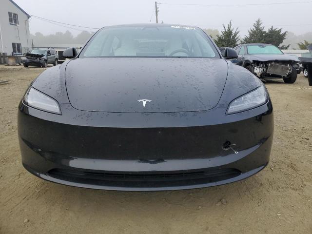 5YJ3E1EAXSF924259 - 2025 TESLA MODEL 3 Սև լուսանկար 5