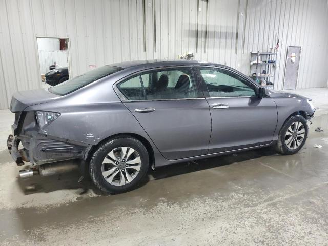 1HGCR2F31EA278943 - 2014 HONDA ACCORD LX GRAY photo 3