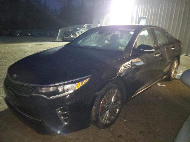 5XXGV4L27GG117460 - 2016 KIA OPTIMA SXL BLACK photo 1