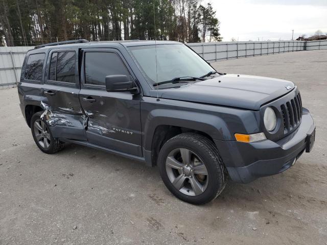 1C4NJPFA7ED821723 - 2014 JEEP PATRIOT LATITUDE BLACK photo 4