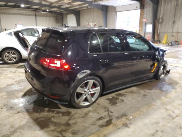 3VW547AU0FM076549 - 2015 VOLKSWAGEN GTI BLACK photo 3