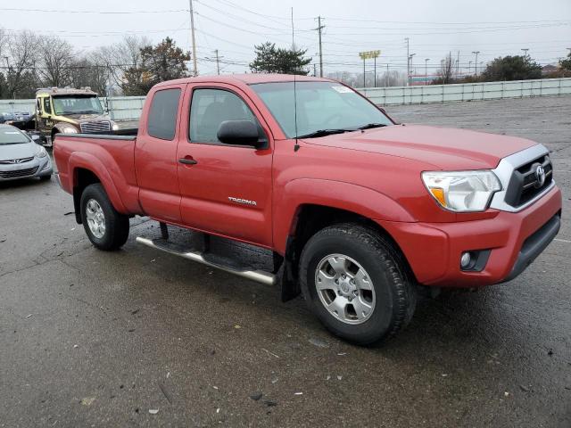 5TFUU4EN1DX076289 - 2013 TOYOTA TACOMA RED photo 4