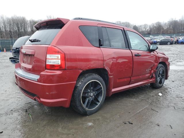 1J8FF47W87D385572 - 2007 JEEP COMPASS RED photo 3