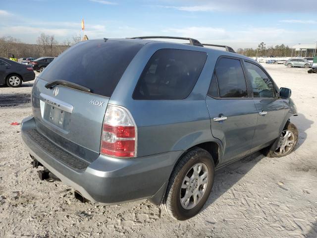 2HNYD18685H550629 - 2005 ACURA MDX TOURING BLUE photo 3