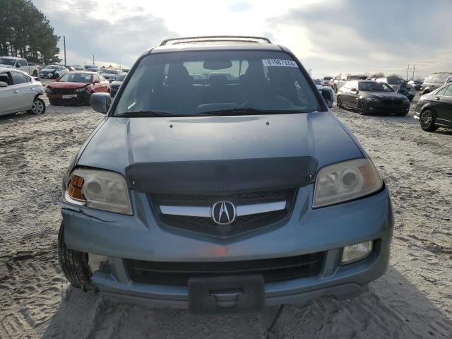 2HNYD18685H550629 - 2005 ACURA MDX TOURING BLUE photo 5