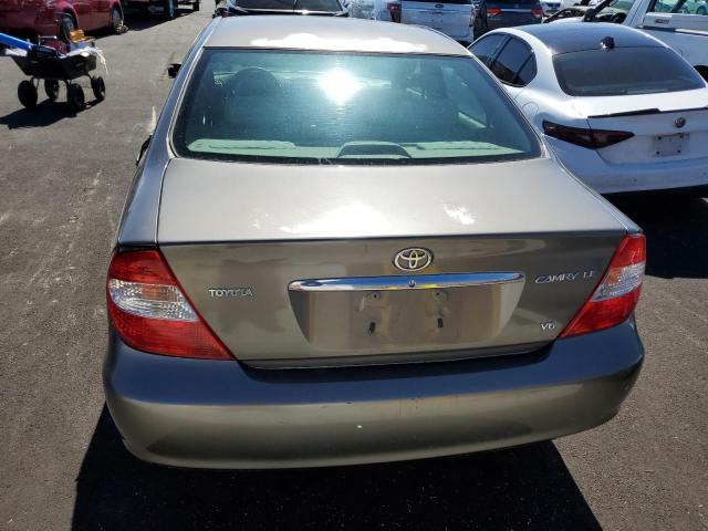 4T1BF32K93U562415 - 2003 TOYOTA CAMRY LE GRAY photo 6