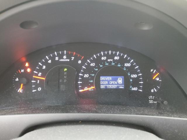 JTNBF3EK3B3010991 - 2011 TOYOTA CAMRY BASE SILVER photo 9